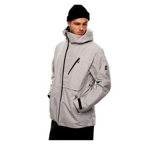 686 GLCR HYDRA THERMAGRAPH JACKET MEN'S - WHITE HEATHER NWT